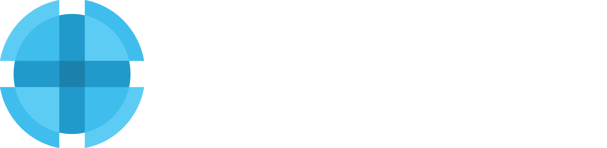 Diocesan logo white text